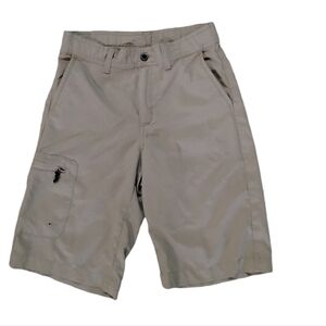 Magellan Outdoors Khaki Water Resistant Fishing Shorts Boys Size 12